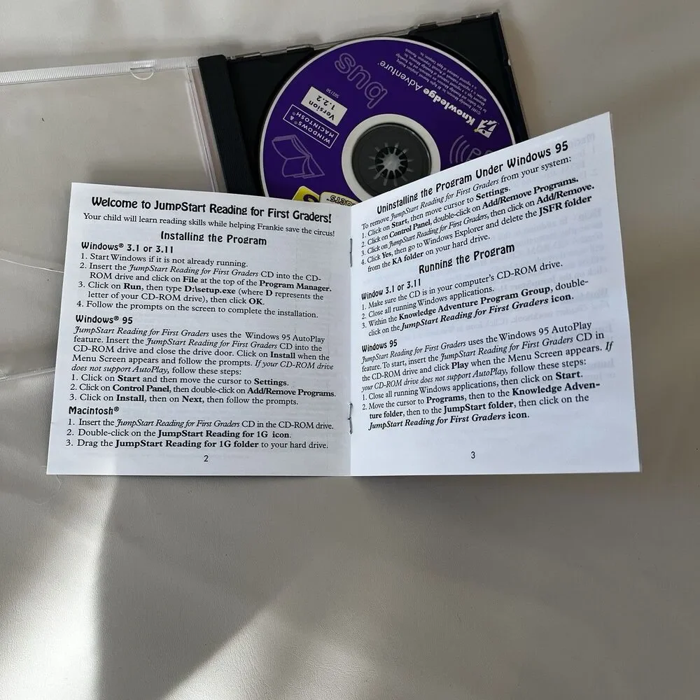 JumpStart Reading for First Graders CD-ROM